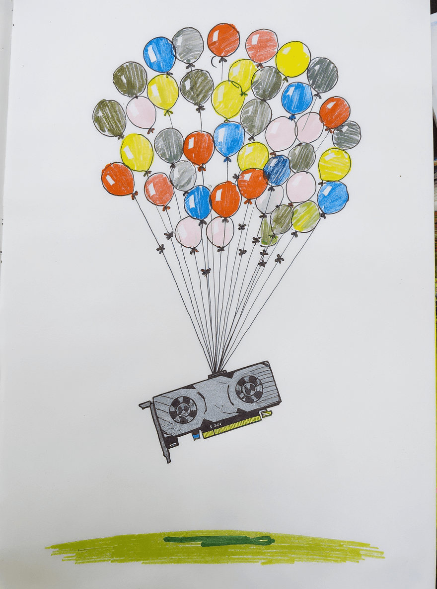 a child drawing of a...