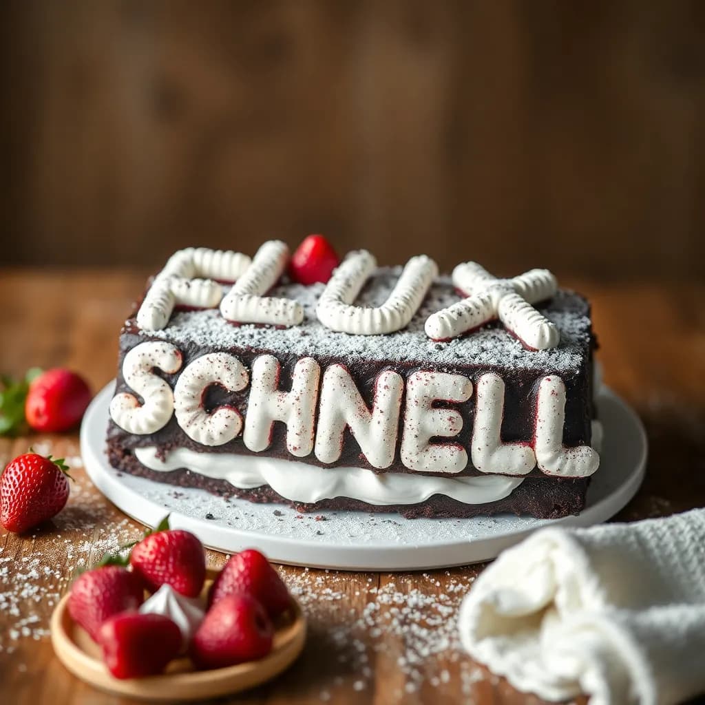 black forest gateau ...